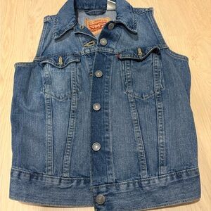 Levi’s Blue Denim Vest